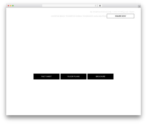 Builder CMS WordPress theme - theritzpompanobeach.com