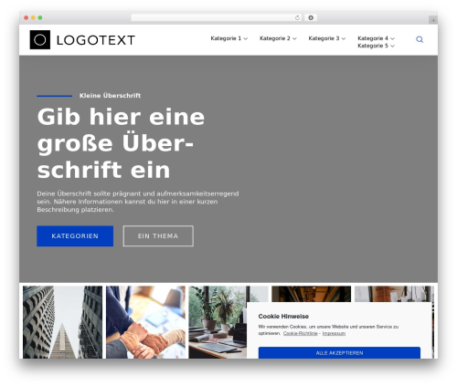 Hello Elementor WordPress theme - blanco-webseite.de