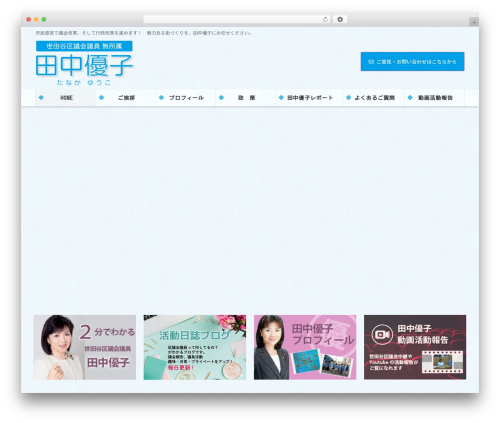 Lightning skin pale WordPress plugin - tanakayuko.net