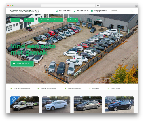 Prode Theme Version 3.1 WordPress theme - gkautos.nl