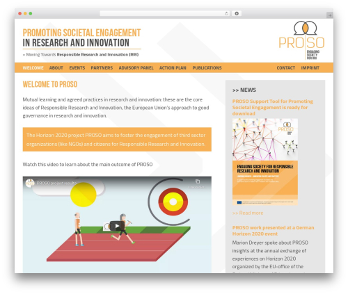 Responsive menu data WordPress plugin - proso-project.eu