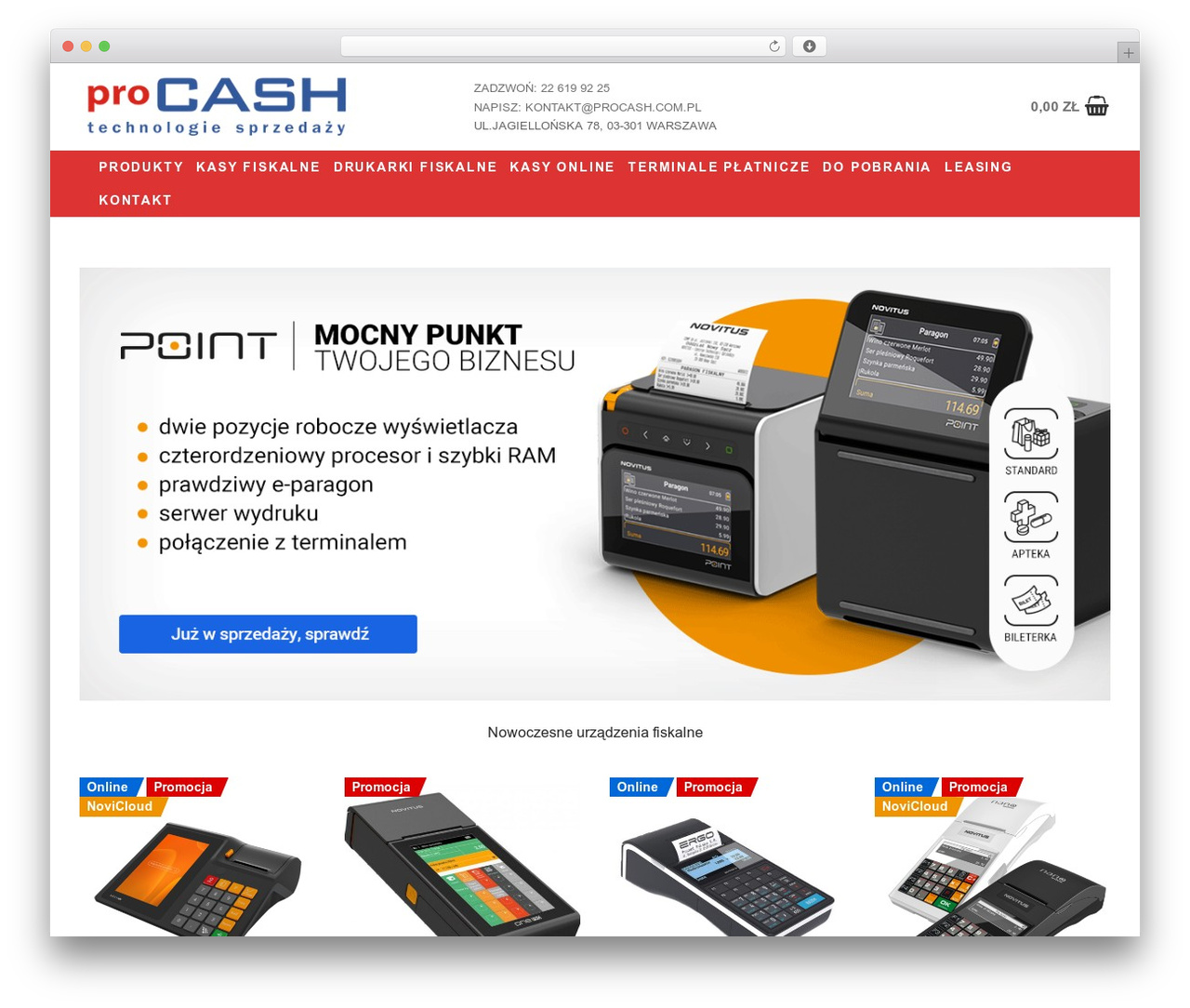 Theme WordPress Customify - procash.com.pl