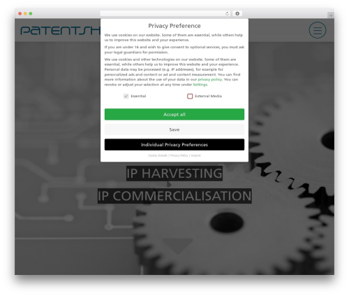 WordPress theme Corsa - patentship.eu