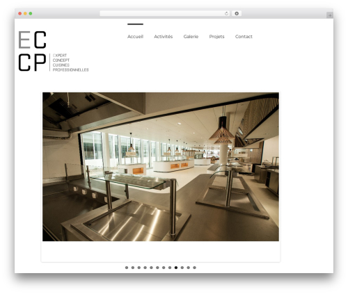 WP theme Cherry Framework - eccp.ch