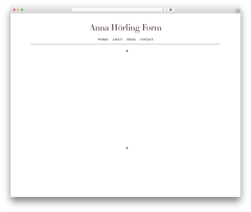 WP theme Themify Simfo - annahorling.se