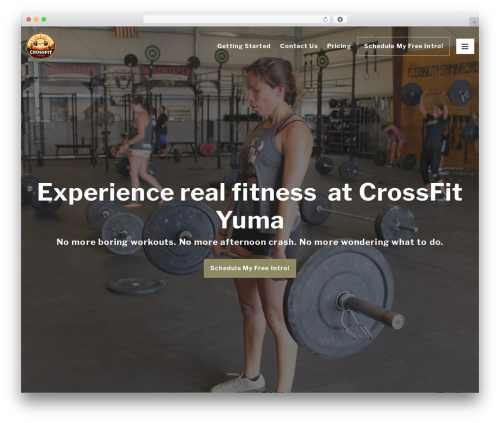 321GoMaster WordPress theme - crossfityuma.net