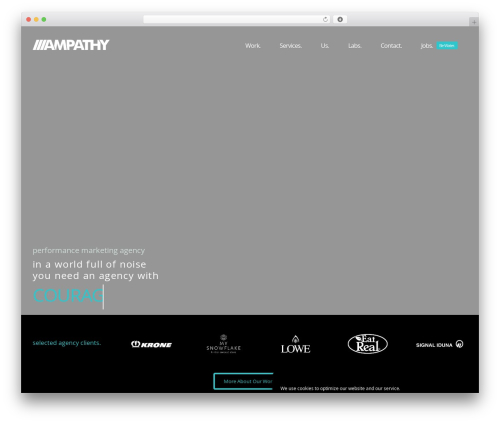 Amplify Theme WordPress theme - www.ampathymedia.com