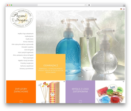 BBE WordPress theme - promosoaps.com