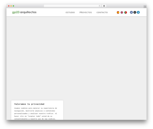 Brueli theme WordPress - gp23arquitectos.com
