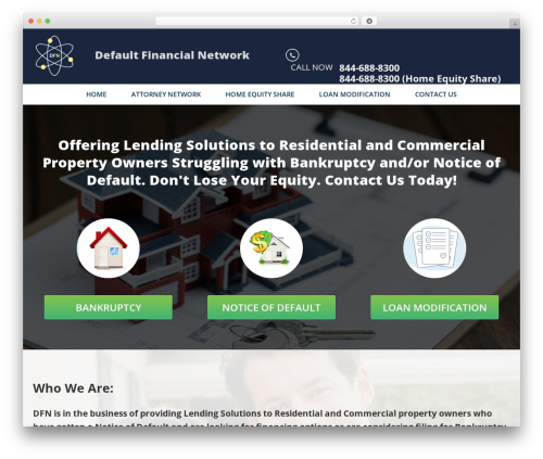 DFNetwork WordPress theme - defaultfinancial.com