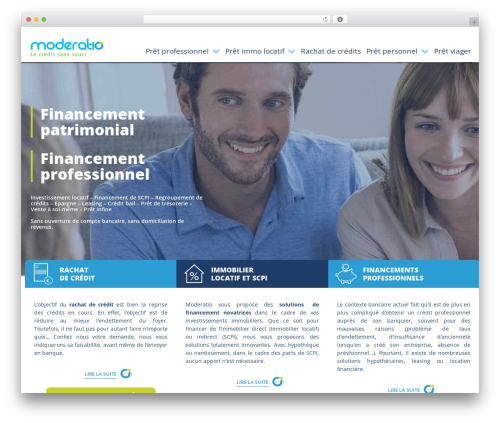 Hydrogen theme WordPress - moderatio.fr