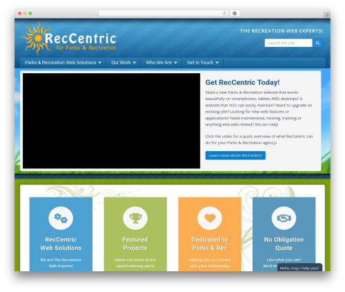 Portfolio x pro WordPress plugin - reccentric.com