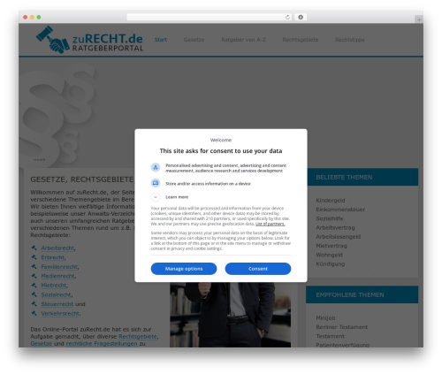 Bouncebooster WordPress plugin - zurecht.de