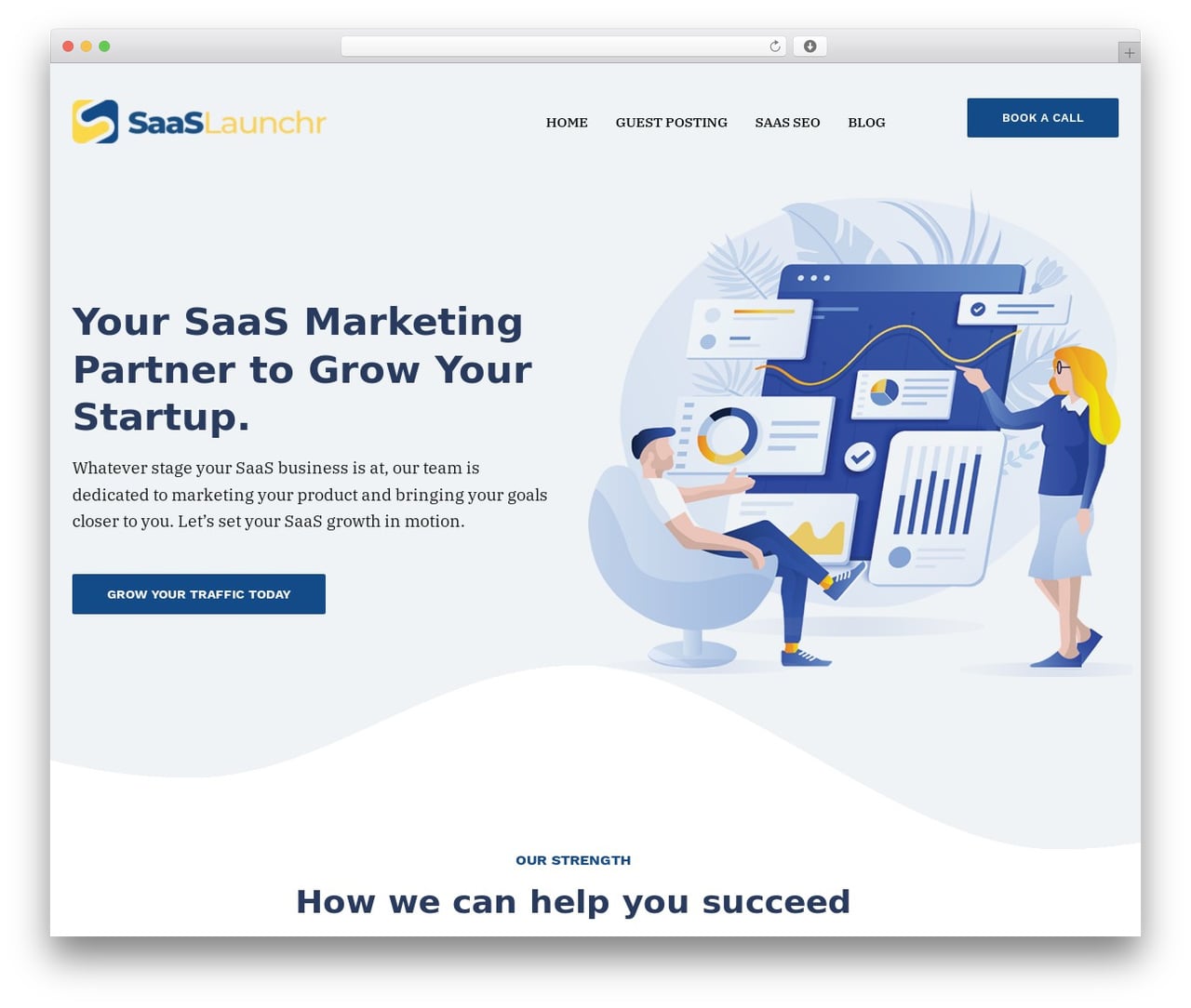 SaaSLaunchr WordPress theme - saaslaunchr.com