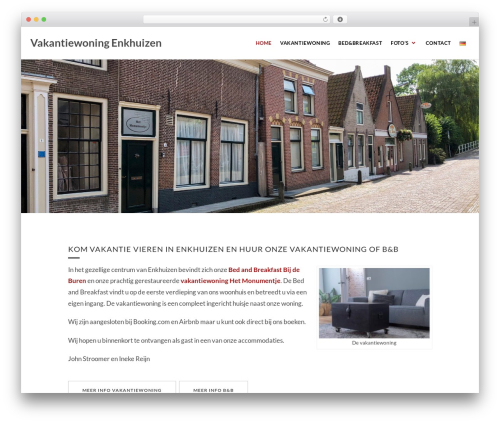 Polo theme WordPress - vakantiewoningenkhuizen.com