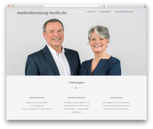 Theme WordPress Optimizer PRO - medienberatung-berlin.de