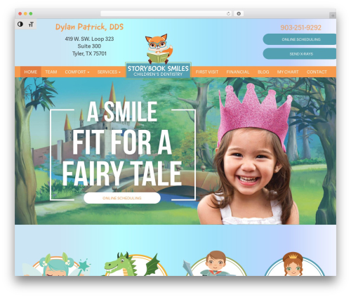 Theme WordPress Practice - storybooksmiles.com