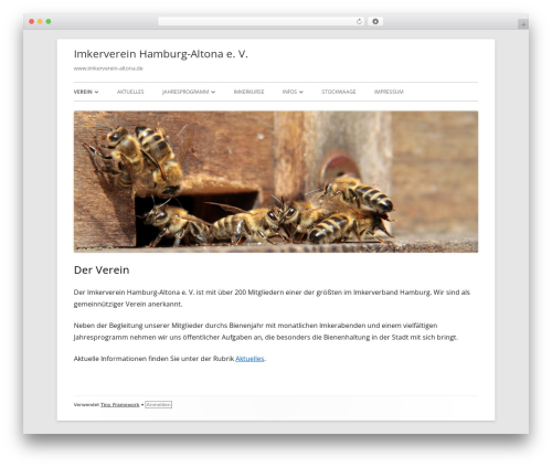 Tiny Framework premium WordPress theme - imkerverein-altona.de Tiny Framework premium WordPress theme - imkerverein-altona.de