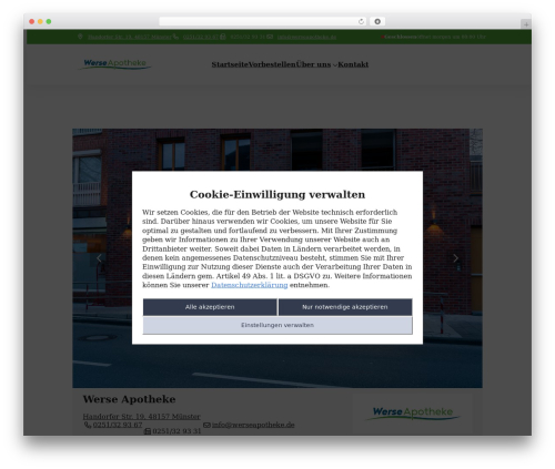 Cf7 image captcha pro WordPress plugin - werseapotheke.de