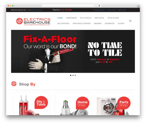 WordPress theme Beaver Builder Theme - electricswarehouse.com