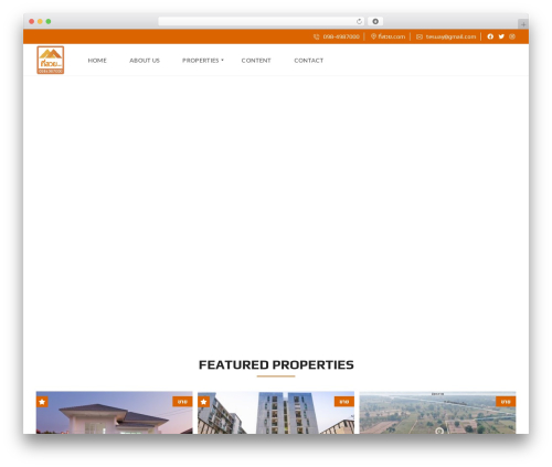 WordPress theme MyHome - tesuay.com