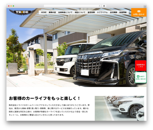 WordPress website theme tride-solution - tride527.com