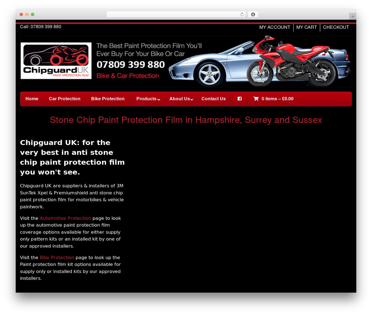 ChipGuard WordPress theme - chipguard.co.uk