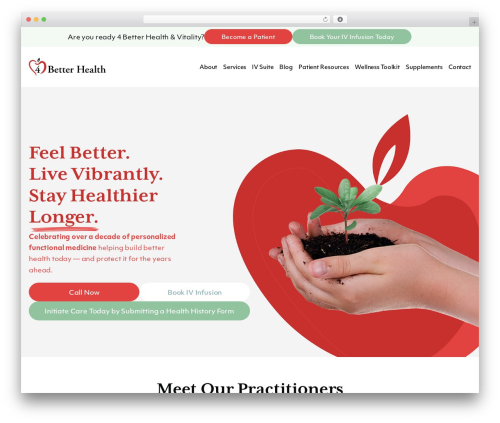 Cooked pro WordPress plugin - 4betterhealthmedicine.com