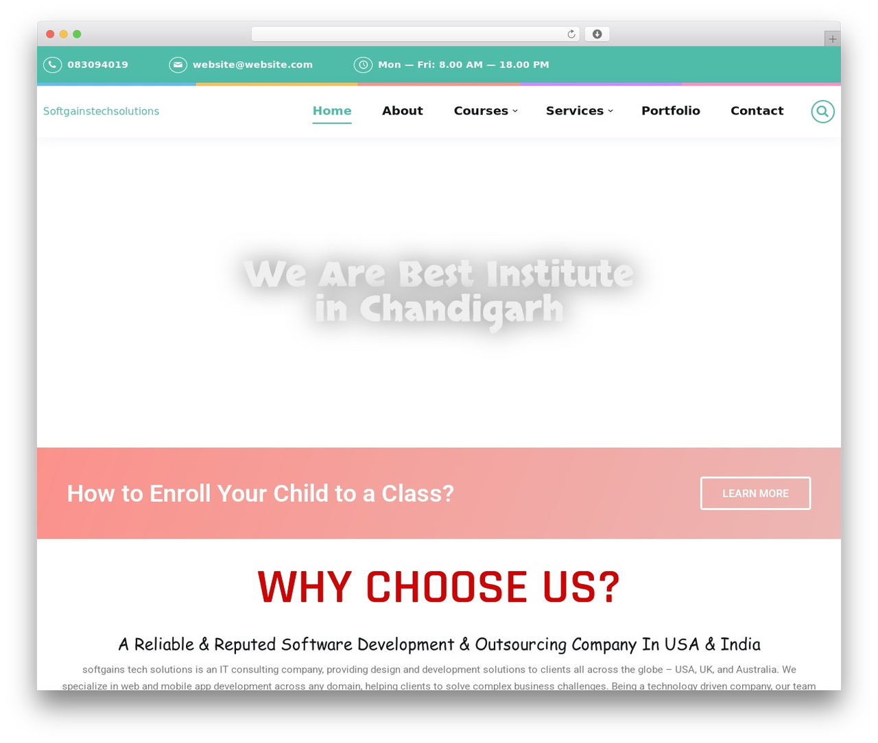 SchoolPlus WordPress theme - softgainstechsolutions.com SchoolPlus WordPress theme - softgainstechsolutions.com