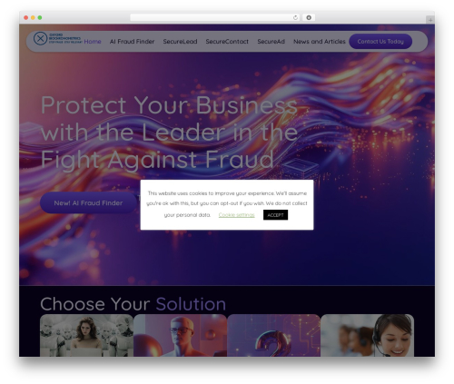 The7 Classic WordPress theme - oxford-biochron.com