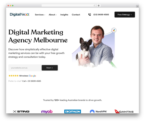 Vcamp WordPress theme - digitalnext.com.au