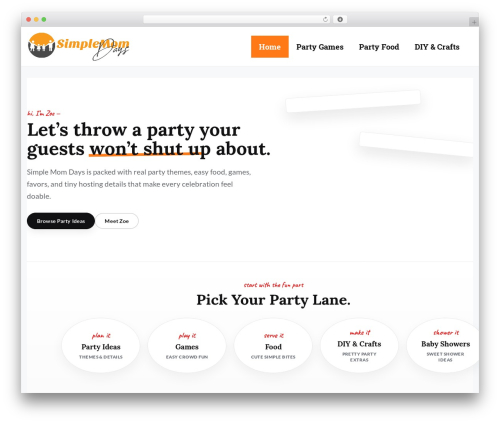 Epic social share WordPress plugin - simplemomdays.com