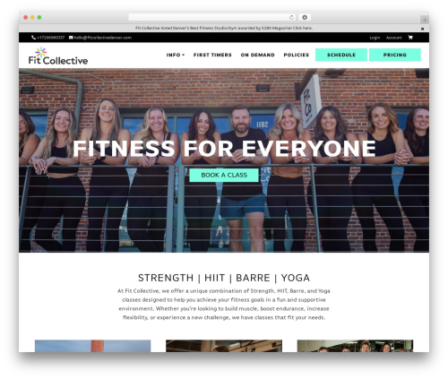 WordPress theme IPSTUDIO Template - fitcollectivedenver.com