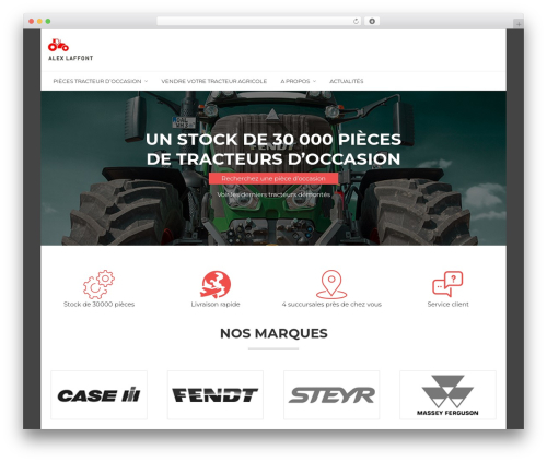 Adrenalin WordPress theme - alexlaffont.com