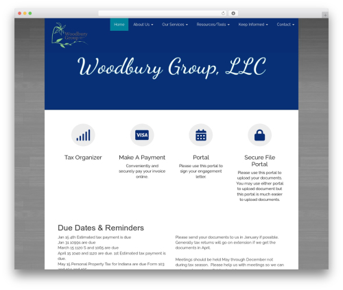 Gns ccms WordPress plugin - woodburytaxgroup.com
