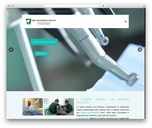 Betheme WordPress theme design - studiofarana.com