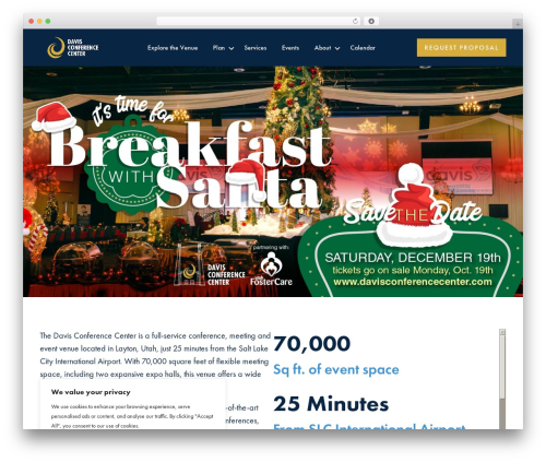 Blank Theme theme WordPress - davisconferencecenter.com