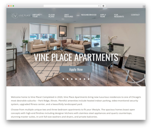 click5 Interactive Theme WordPress website theme - vineplaceapartments.com