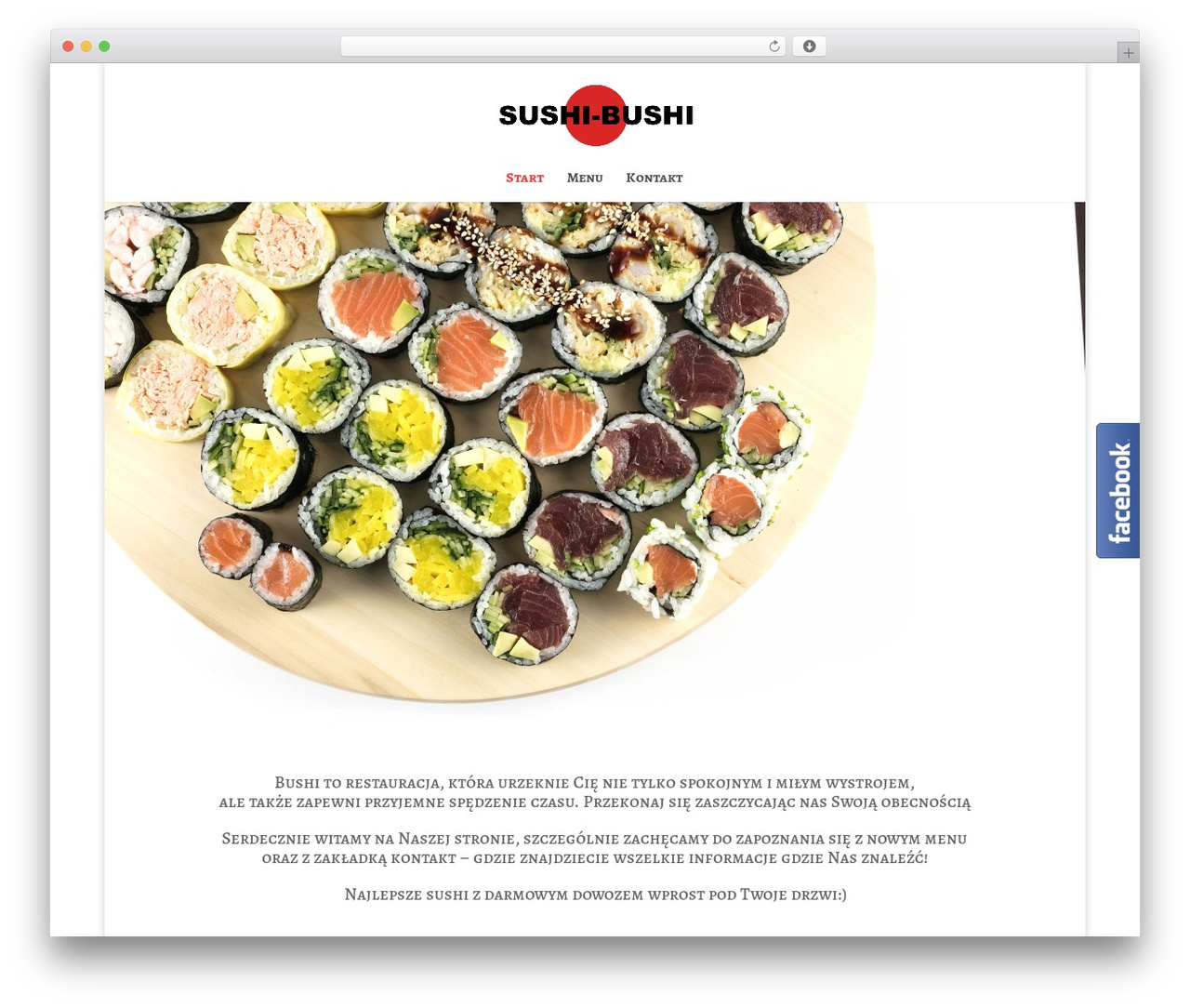 Divi best WordPress theme - sushipoznan.pl