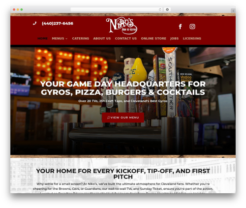 Disco WordPress plugin - nikosbarandgyros.com