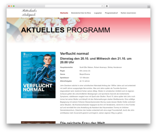 Divi WP theme - ritterhuder-lichtspiele.de