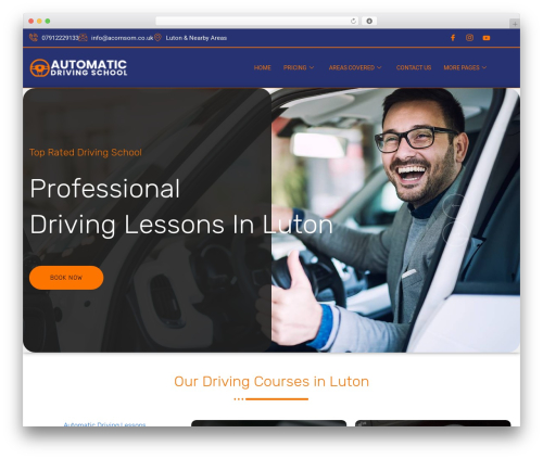 drvng WordPress theme - automaticdrivingschool.co.uk