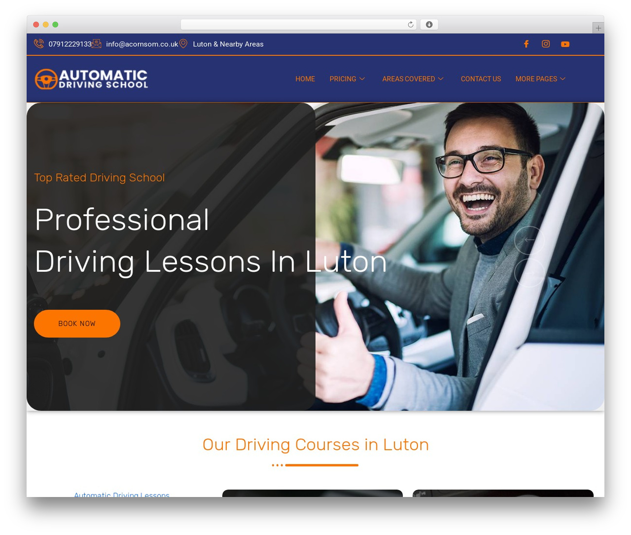 drvng WordPress theme - automaticdrivingschool.co.uk