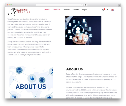 Edali best WordPress theme - radons.co.uk