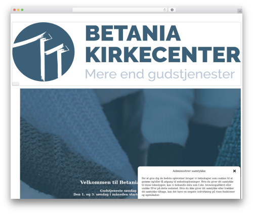 Etch Theme theme WordPress - betania.dk