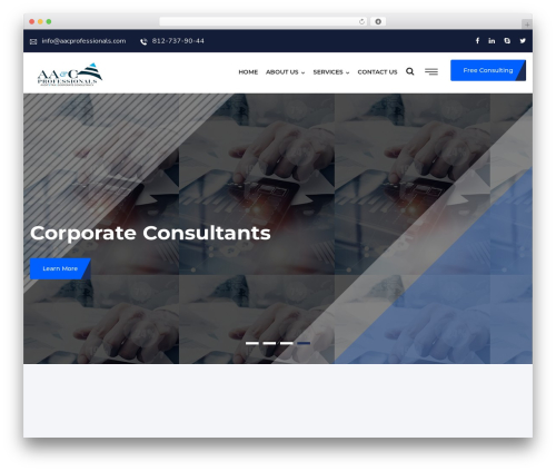 globex WordPress theme - aacprofessionals.com