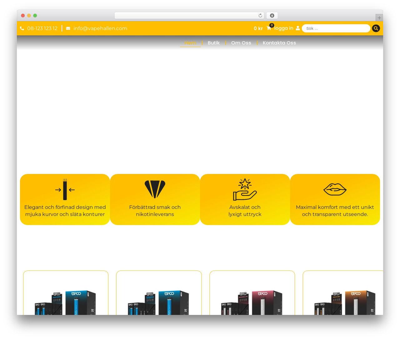 Hello Elementor best WordPress theme - vapehallen.com