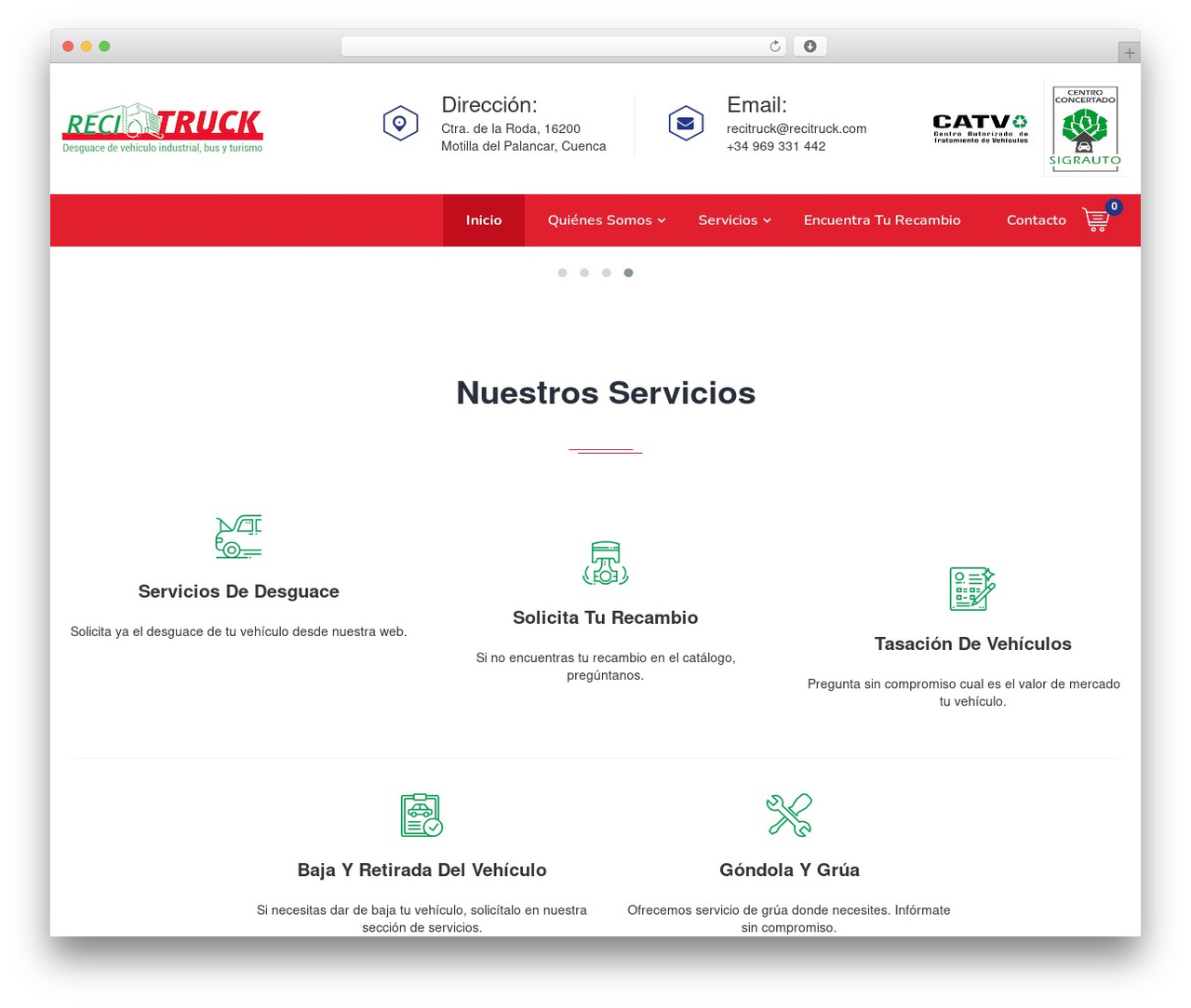Mectronic Child theme WordPress - recitruck.com