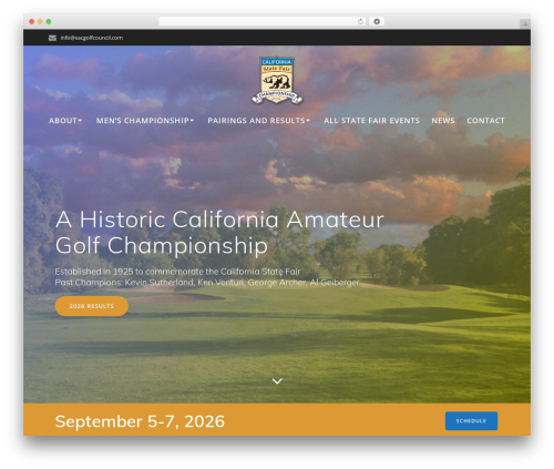 Mesmerize PRO WordPress theme - statefairgolf.net