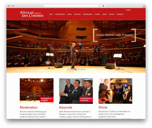 NDC-LIVE WordPress theme - ndc-live.de